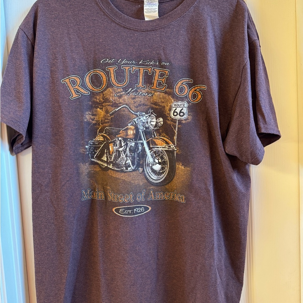 Gildan Heavy Cotton Brown T-Shirt